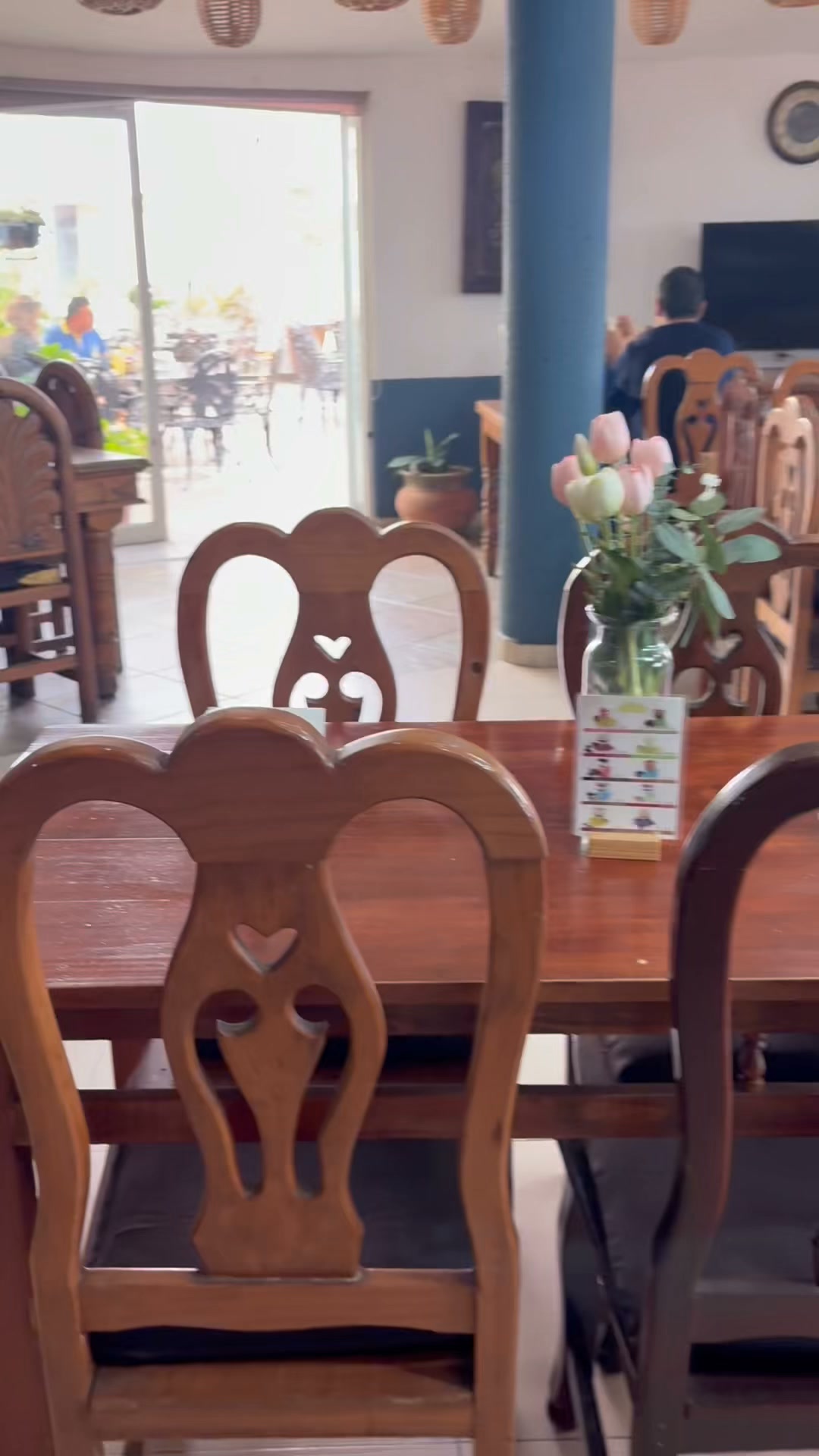 Interior Comedor Santa Ana