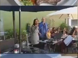 Música en vivo en la terraza de Comedor Santa Ana